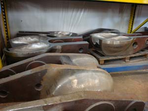 Pelton buckets refurbished by Canyon Hydro